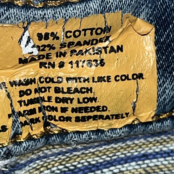 Premium Denim women’s cuffed jeans size 6 - Picture 7 of 9